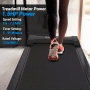 Pyle - SLFTRD30 , Health and Fitness , Fitness Equipment - Home Gym , Folding Treadmill Electric Motorized Running Machine - 12 Pre-set Program, 5 White LED Display & Mobile Phone/Tablet, Water Bottle Holder for Indoor Exercise