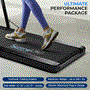 Pyle - SLFTRD80 , Home and Office , Fitness Equipment - Home Gym , Health and Fitness , Fitness Equipment - Home Gym , Folding Treadmill Electric Motorized Running Machine - 16 Pre-set Program, 1.5 HP Power, Max Speed 7.5 MPH, LED Display & Mobile Phone/Tablet for Indoor Exercise