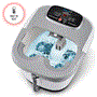 Pyle - SLFTSP18 , Health and Fitness , Therapeutic , Hydrotherapy Heated Foot Massager - Therapeutic Foot Massage Spa Bath with Heat & Feet Rollers