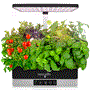 Pyle - SLGLF130.5 , Home and Office , Gardening - Landscaping , Smart Indoor Garden - Indoor Herb Garden with LED Grow Lights Panel (Black)