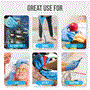 Pyle - SLGLVNIT100XL , Health and Fitness , 100 Pcs. Soft Industrial Gloves - Nitrile and Vinyl Gloves Powder Free Disposable Gloves (Extra Large Size)
