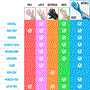 Pyle - SLGLVNIT100XL , Health and Fitness , 100 Pcs. Soft Industrial Gloves - Nitrile and Vinyl Gloves Powder Free Disposable Gloves (Extra Large Size)