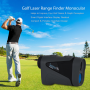 Pyle - AZSLGRF30BK , Gadgets and Handheld , Multi-Function Handheld Devices , Golf Laser Range Finder Monocular with Pin-Seeking and Zoom Sight