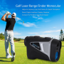 Pyle - AZSLGRF30SL , Gadgets and Handheld , Multi-Function Handheld Devices , Golf Laser Range Finder Monocular with Pin-Seeking and Zoom Sight