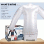 Pyle - SLIRX45 , Home and Office , Vacuums - Steam Cleaners , Shirt Ironing Machine - 1400W Ironing Dummy/Press for Shirts/Blouses and Much More, Dries and Irons Clothes Automatically in one Step