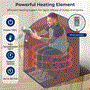 Pyle - SLISAU20SL.5 , Home and Office , Therapeutic , Compact & Portable Sauna - Personal In-Home Detox Spa Steam Therapy Heated Sauna