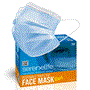 Pyle - SLKDPLY100.5 , Health and Fitness , 100 Pcs. Disposable Face Masks - 3 Layer Protection Breathable Face Masks,(For Kids)