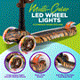 Pyle - SLKSTIG , Sports and Outdoors , Kids Toy Scooters , Infinity 3-Wheel Kids Scooter - Child & Toddler Toy Scooter with Built-in LED Wheel Lights, Fold-Out Comfort Seat (Tiger)