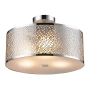 Pyle - SLLMP416 , Home and Office , Light Fixtures - Interior Lighting , Ceiling Light / Lamp Light Fixture - Metal Lighting Accent (Semi Flush-Mount)