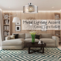 Pyle - AZSLLMP416 , Home and Office , Light Fixtures - Interior Lighting , Ceiling Light / Lamp Light Fixture - Metal Lighting Accent (Semi Flush-Mount)