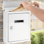Pyle - SLMAB01 , Home and Office , Safe Boxes - Mailboxes , Indoor/Outdoor Wall Mount Locking Mailbox