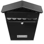 Pyle - SLMAB02 , Home and Office , Safe Boxes - Mailboxes , Indoor/Outdoor Wall Mount Locking Mailbox