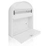 Pyle - SLMAB15 , Home and Office , Safe Boxes - Mailboxes , Indoor/Outdoor Wall Mount Locking Mailbox