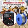 Pyle - SLMIGWL140.9 , Misc , Portable Digital MIG Welding Machine - MIG Inverter Welder with Complete Accessories Set for Household Worker, Supports Double Voltage 110V/220V