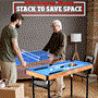 Pyle - SLMTGTBL22 , Sports and Outdoors , 4 in 1 Multi-Function Game Table - Includes Steady Pool Table, Hockey Table, Shuffleboard Table, and Pingpong Table