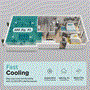 Pyle - SLPAC12.5EU , Home and Office , Cooling Fans , Portable Room Air Conditioner - 12000 BTU Compact Home A/C Cooling Unit with Built-in Dehumidifier & Fan Modes, Includes Window Mount Kit (White)
