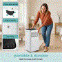Pyle - SLPAC180W.5 , Home and Office , Cooling Fans , Portable Air Conditioner - 8000 BTU Cooling Capacity (ASHRAE) Compact Home A/C Cooling Unit with Built-in Dehumidifier & Fan Modes, Includes Window Mount Kit (White)