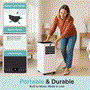 Pyle - SLPAC83W , Home and Office , Cooling Fans , Portable Air Conditioner - 8000 BTU Cooling Capacity (ASHRAE) Compact Home A/C Cooling Unit Only with Wifi Function, Includes Window Mount Kit (White)