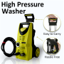 Pyle - SLPRWAS34 , Home and Office , Pressure Washers - Outdoor Cleaning , On the Road , Pressure Washers - Outdoor Cleaning , Pure Clean Pressure Washer - Electric Outdoor Power Washer (1520-PSI, 1.4-GPM)