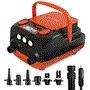 Pyle - SLPUMP50 , Tools and Meters , Air - Wind - Pressure , Electric SUP Air Pump Compressor - Portable SUP Air Inflator & Deflator (for SUP Stand-Up Paddle-Boards & Pool Inflatables)