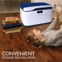 Pyle - SLSBIN10 , Home and Office , Storage - Organization , Locking Storage Container Bin - Safety & Security Storage Box (8 Gal. Capacity)