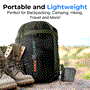 Pyle - SLSBX9 , Health and Fitness , Therapeutic , Double Sleeping Bag with Two Pillows- Lightweight & Waterproof Sleeping Bag for Adults or Teens, For Camping, Backpacking or Hiking, Includes Carrying Bag
