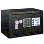 Pyle - SLSFE15.5 , Home and Office , Safe Boxes - Mailboxes , Electronic Home Safe - Digital Locking Safe Box with Mechanical Override, Includes Keys