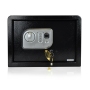 Pyle - AZSLSFE18FP , Home and Office , Safe Boxes - Mailboxes , Electronic Fingerprint Safe Box with Mechanical Override, Includes Keys