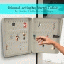 Pyle - SLSFKEY29 , Home and Office , Safe Boxes - Mailboxes , Key Cabinet Safe - Wall Mount Key Locker / Key Organizer Safe Box (Holds 60 Keys)