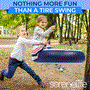 Pyle - SLSINFSWN99 , Sports and Outdoors , 36" Inflatable Tire Swing with Hang Kit - Indoor/Outdoor Hanging Rope Swinging Seat Spinner with Swivel, Hand Pump, Carry Bag