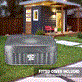 Pyle - SLSPA4SQA , Sports and Outdoors , 4-Seat Square Inflatable Pool Spa - Portable Hot Tub Spa with Light and  Remote Control