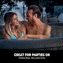Pyle - SLSPA4SQA , Sports and Outdoors , 4-Seat Square Inflatable Pool Spa - Portable Hot Tub Spa with Light and  Remote Control