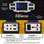 Pyle - SLSPGN10 , Gadgets and Handheld , Power Banks - Mobile Charging , Portable Power Generator - Rechargeable Battery Pack Power Supply, Solar Panel Compatible (40,800mAh Capacity)