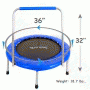 Pyle - slspt369 , Misc , Sports Kids Size Trampoline
