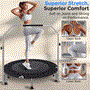 Pyle - SLSPT438 , Home and Office , Fitness Equipment - Home Gym , Health and Fitness , Fitness Equipment - Home Gym , Portable Body Fitness Trampoline - Pro Aerobics Trampoline with Adjustable Handrail