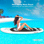 Pyle - SLSUPB06.8 , Sports and Outdoors , Carrying Cases - Portability , Free Flow Paddleboard SUP - Stand Up Water Paddle-Board (10’ ft.)