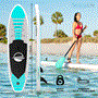 Pyle - SLSUPB105 , Misc , Free-Flow Inflatable SUP - Stand Up Water Paddle-Board