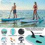 Pyle - SLSUPB105 , Misc , Free-Flow Inflatable SUP - Stand Up Water Paddle-Board