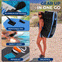 Pyle - SLSUPB125 , Sports and Outdoors , Carrying Cases - Portability , Free-Flow Inflatable SUP - Stand Up Water Paddle-Board