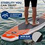 Pyle - SLSUPB135 , Gadgets and Handheld , Cameras - Videocameras , Free-Flow Inflatable SUP - Stand Up Water Paddle-Board