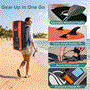 Pyle - SLSUPB135 , Gadgets and Handheld , Cameras - Videocameras , Free-Flow Inflatable SUP - Stand Up Water Paddle-Board