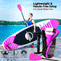 Pyle - SLSUPB145 , Misc , Free-Flow Inflatable SUP - Stand Up Water Paddle-Board