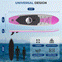 Pyle - SLSUPB145 , Misc , Free-Flow Inflatable SUP - Stand Up Water Paddle-Board