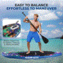 Pyle - SLSUPB636 , Misc , Rising Flow Paddleboard SUP - Stand Up Water Paddle-Board w/ Waterproof Mobile Phone Case (10’6”)