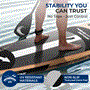 Pyle - SLSUPB754 , Sports and Outdoors , Sports Training Sensors , Sports and Outdoors , Carrying Cases - Portability , Rising Flow Inflatable Paddleboard iSUP - Stand Up Water Paddle-Board w/ Accessories (Wood)