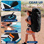 Pyle - SLSUPKD18BL , Sports and Outdoors , Carrying Cases - Portability , Free-Flow Welded Inflatable Kids Stand-Up Paddle-Board with Single-Action Hand Pump, 3-Shaft Aluminum Paddle, Leash, Fin, Repair Kit and Backpack (Black)