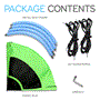 Pyle - SLSWNG100GN , Health and Fitness , Fitness Equipment - Home Gym , Flying Fun Toy Swing - Indoor/Outdoor Hanging Rope Swinging Seat Spinner (Green)