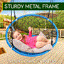 Pyle - SLSWNG125.7 , Misc , Spider Web Swing - Indoor/Outdoor Hanging Rope Swinging Seat Spinner