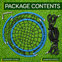 Pyle - SLSWNG125.7 , Misc , Spider Web Swing - Indoor/Outdoor Hanging Rope Swinging Seat Spinner