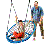 Pyle - SLSWNG125.7 , Misc , Spider Web Swing - Indoor/Outdoor Hanging Rope Swinging Seat Spinner